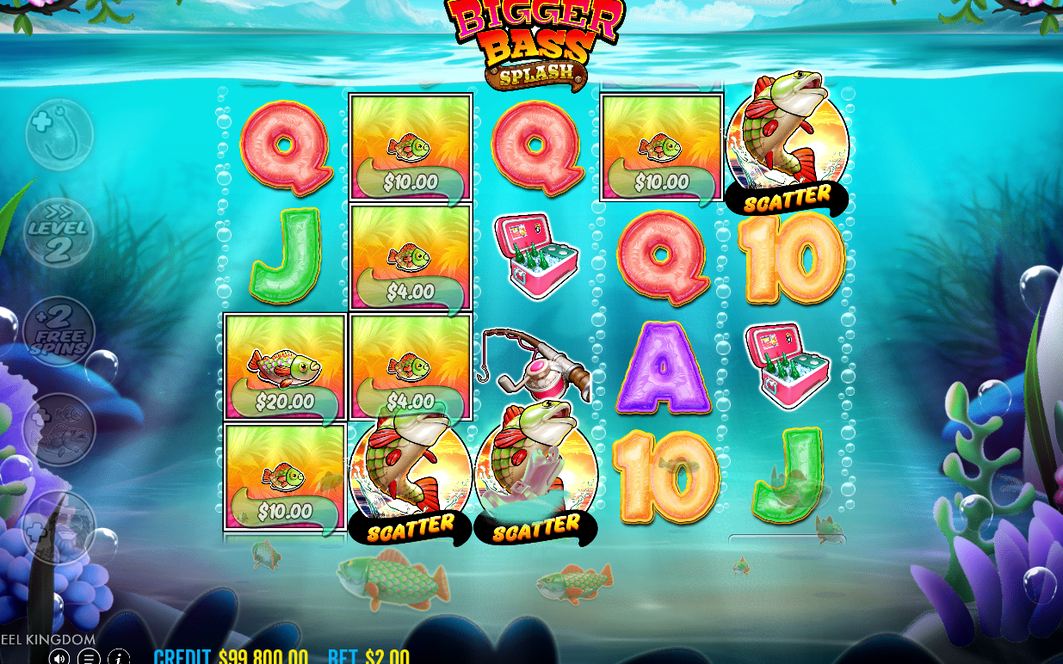 Free Spins round with spins left to play