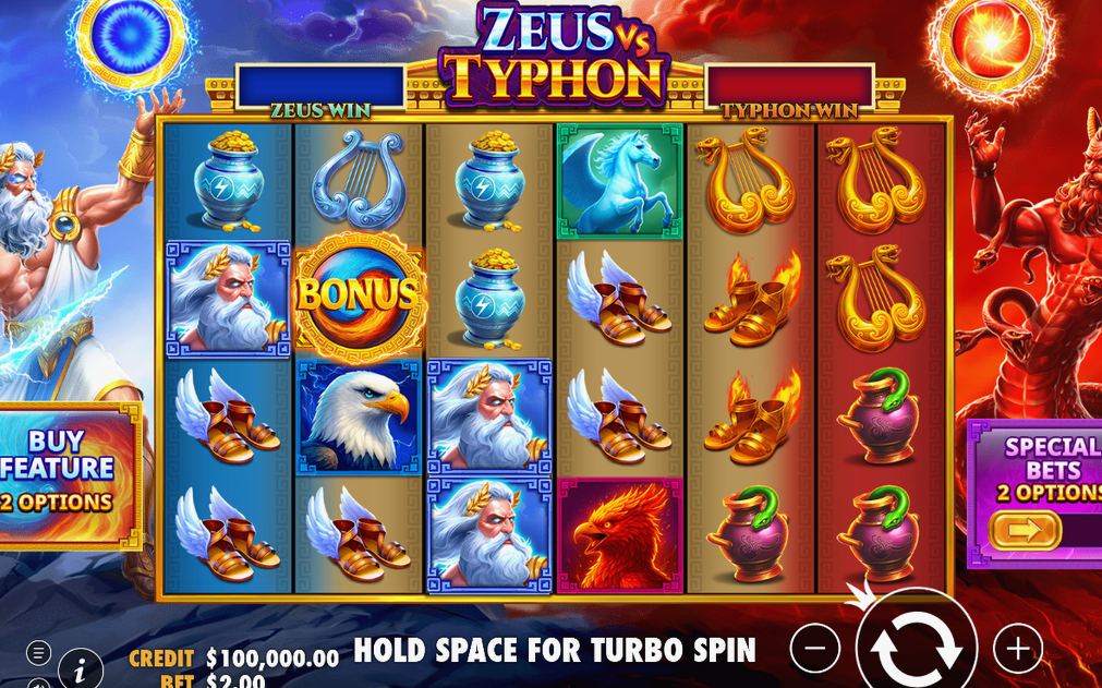 Zeus vs Typhon