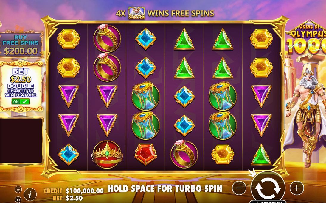 Free Spins round with the total multiplier on screen